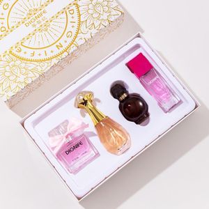 4Pcs Parfums Femme Classique Dames Parfums 