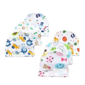 Kit de 6 Bonnets Bébé – Bonnets Souples à Motifs Assortis