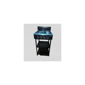 Cuisinière à Gaz 4 Feux Avec Étagère IO