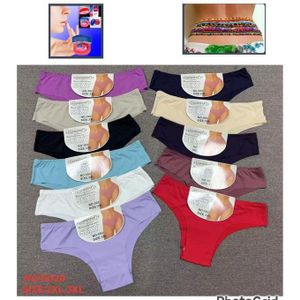Lots de 06 caleçons sexy, envoûtant et irrésistible +01 Baya +01 baume à lèvres rose Offert - pour femme