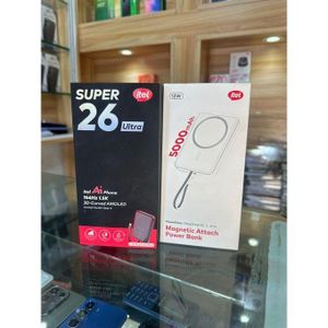 Itel S26 ULTRA- 256Go - 16(8+8G) RAM - 6000mAh - 6.8 - 50MP - 6000mAh + Power Bank GRATUIT SB