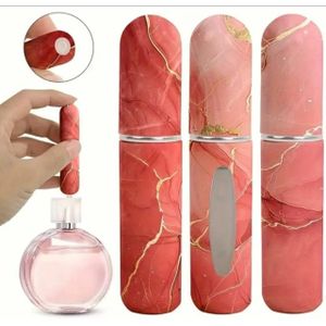 Lot de 3 Vaporisateurs de Parfum Rechargeables 5 ML Format Voyage Orange
