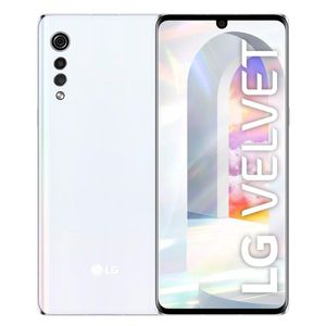 LG Velvet 5G - 6,8 pouces - 128 GB - 6 GB Ram - Couleur blanche - 4300 mAh- 48px - 1 Sim