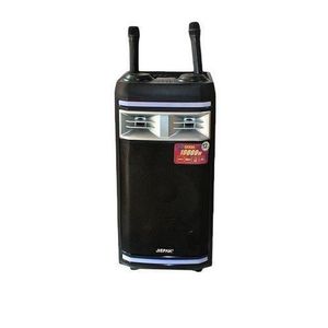Jiepak  Haut-Parleur Portable JP-1201 -100WATT Avec 2 Microphones - Noir