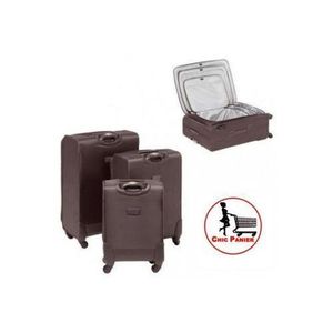 Ensemble De 3 Valises De Voyage à Roulettes Pivotantes, Grand/ Moyen/ Petit