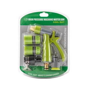 Kit de Nettoyage Domestique Haute Pression - 4 Raccords Inclus