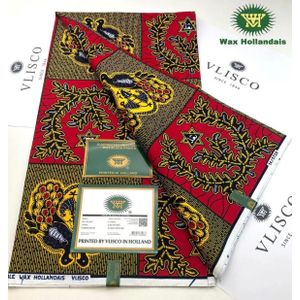 Hollandais Wax Vilsco Pagne Hollandais Authentique JALOUSIE 