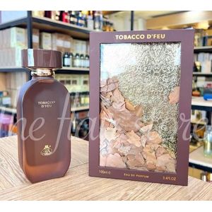 FRENCH AVENUE Tobacco D’feu, Eau De Parfum, Unisexe 100ml Longue Durée