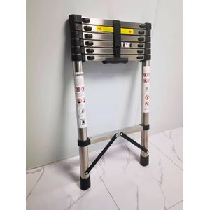 ÉCHELLE TÉLESCOPIQUE 6 échelons 2.7 mètre