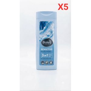 Mode  5 Men Deep Sensation (Balea) MEN Gel Douche Sensitive 3-en-1 Corps
