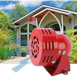 Puissant Sirène à Moteur Mini, Alarme Sonore Industrielle, Avertisseur Sonore électrique