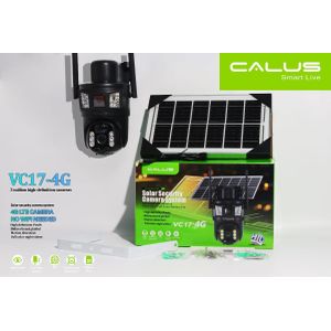 CALUS Caméra de Surveillance VC17 – 4G LTE – Vision Nocturne HD – Étanche IP66