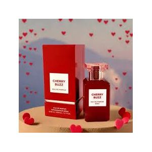 Fragrance World Cherry BUZZ Eau De Parfum Intense Teneur 48H Original 80ml