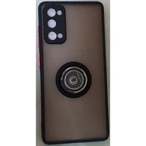 Coque Avec Bague Compatible Samsung S20 FE - Noir
