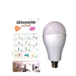 Led Ampoule De Secours LED De 20W - Rechargeable Et économique -Blanc