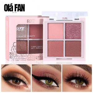 Olá FAN OLA FAN Palette Fard à Paupières 4 Couleurs - Pigmenté & Mat Pailleté