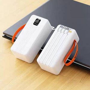 Power Bank AOJ-301 – Batterie Externe 30 000 mAh avec Câbles Intégrés