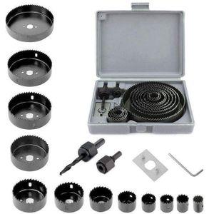 Scie Cloche 16Pcs Coffret De Scie Circulaire Coupe Trou 