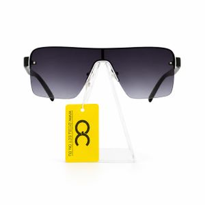 Lunettes de Soleil Unisexes – Style Carré Oversize 2 pièces
