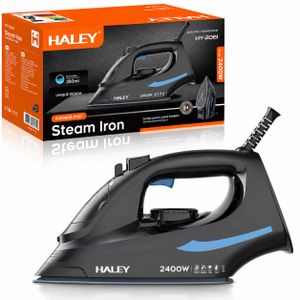 HALEY Fer à Repasser à Vapeur 2400W – Semelle Céramique – Réservoir 350 ml – HY-2061