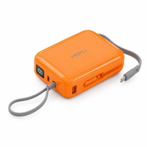 Hepu Power Bank 20000mAh – Charge Rapide 22.5W Avec Câbles Intégrés