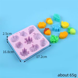 1 pièce Moules Dessins Animés Variés Mango Citrouille Fleur Bonbon Chocolat Fantôme Figurine Moule en Silicone