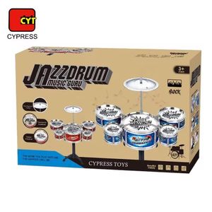 Batterie Enfant Jazz Drum – Kit Musical Complet Dès 3 Ans