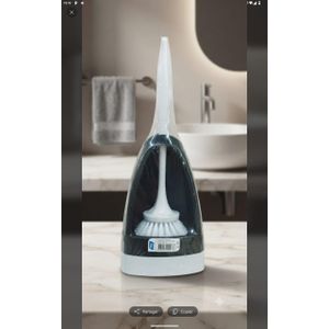 Brosse de Toilette Design avec Support