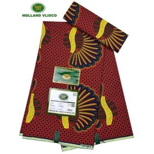 Vlisco Pagne hollandais original multicolore 