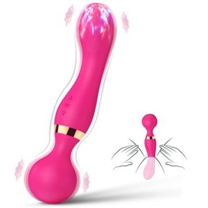 Vibromasseur double tête, Dildo Réaliste avec 20 Modes DeVibration