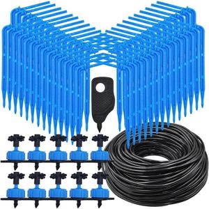 Accessoires d'irrigation goutte-à-goutte : goutteurs flèches à 4 et 2 voies (3/5 mm) – Système d'arrosage automatique pour jardin et kit pour plantes en pot
