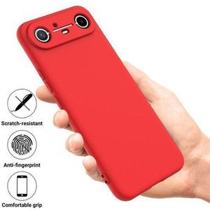 Coque en silicone compatible Tecno Spark Slim - ROUGE