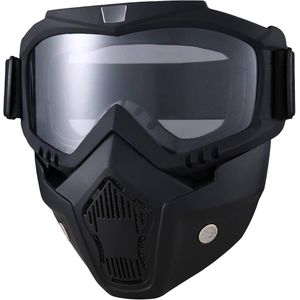 Masque LUNETTES FACIAL ANTI-POUSSIERE DE MOTO PROTECTION DES YEUX 