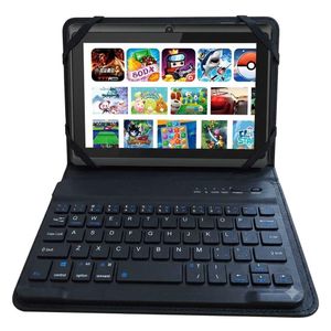 Modio Tablette Educative M1 _ 4GB/128GB - Écran HD 7 pouces, WiFi 5G, Double Caméra avec Étui-Clavier Offert 