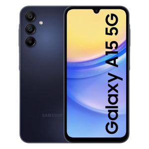 Samsung Galaxy A15 5G 4+128GB 6.5" Garantie 6 mois Bleu nuit