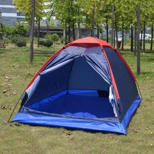 Tente Cabane De Camping Pour 2 Personnes - Coupe-vent Et Imperméable - 200x140x 10cm