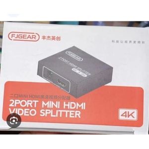 répartiteur HDMI à 2 ports Noir 