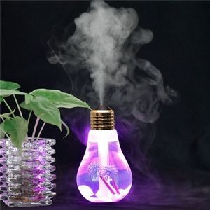 Veilleuse USB ,purificateur D'air Et Diffuseur Automatique De Parfum, Blanc  Transparent