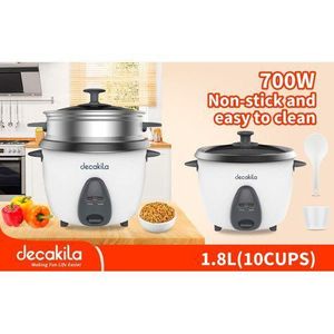 Decakila CUISEUR DE RIZ 700W /1,8L KEER034W