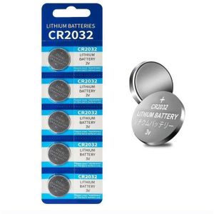 Charge Piles CR2032 Lot de 5 Pile Bouton Lithium CR 2032 3V Ronde Plate Batterie