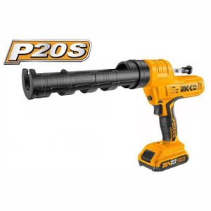 Ingco PISTOLET DE CALFEUTRAGE A BATTERIE 20V VB