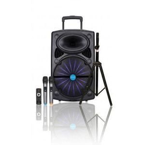 BAFFLE Enceinte Haut Parleur Bluetooth Original +2 Micros + Pieds