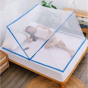 Magnifique Moustiquaire 2 Places Pliable Et Démontable Pour Adulte - Transparent