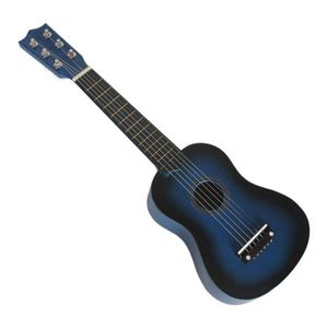 Guitare En Bois Massif Exquis, 6 Cordes, 21 Pouces, Pour Débutants
