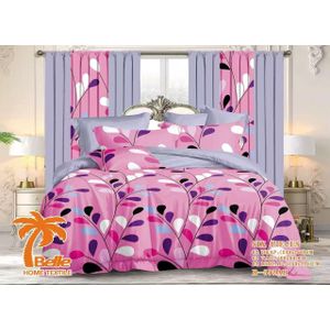 Belle Draps de Lit 3 places, 2 Draps ,2 taies, 2 Rideaux