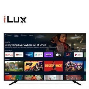 Ilux  TV LED 65 pouces - Smart TV - 65" Pouces - 4K - Wifi - Noir - Garantie 6 Mois