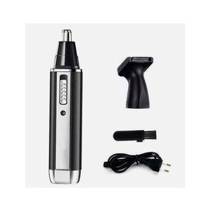 Gemei Tondeuse à Barbe Rechargeable 2 EN 1 - GM-3106 - 220-240V-50/60Hz 3W - Noir/Gris