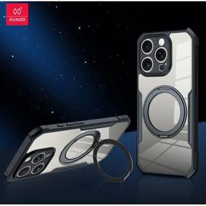 Coque transparente Xundd compatible IPhone 16 Pro Max+ 2antichoc - Transparent