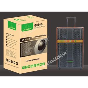 Leadder Haut-parleur TROLLEY 15 pouces - SP-1502