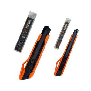 Deux Couteau utilitaire 9 mm et 18 mm (Cutter sécable)